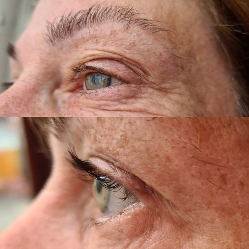 Customer photo review of Rapid Lash Lift Kit - Airless Pumps