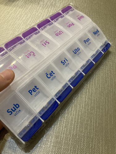 Customer photo review of Tjedni organizator lijekova (na hrvatskom)