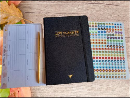 Customer photo review of Life Planner Box Premium