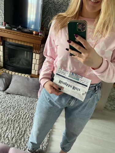 Customer photo review of Trendy Newspaper Style Chain Purse Fashion Shoulder Bag