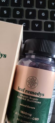Customer photo review of 1500Mg Mixed Natural Flavors CBD Gummies