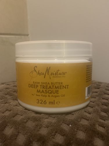 Customer photo review of Shea Moisture Raw Shea Butter Deep Treatment Masque