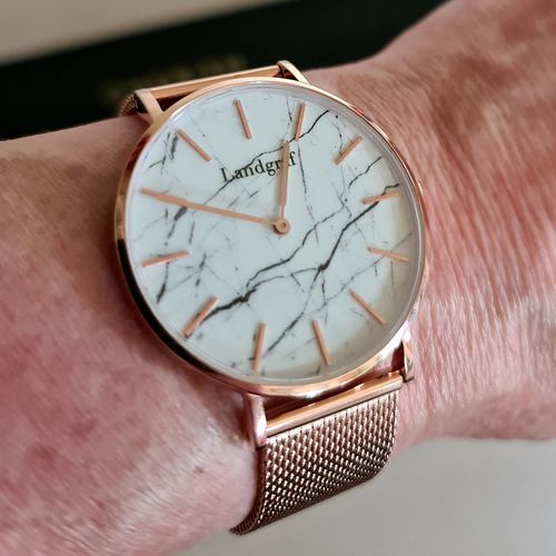 Customer photo review of Mesh Armband Rose Gold