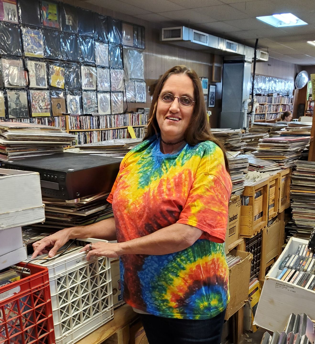 Customer photo review of Woodstock Tie Dye T Shirt