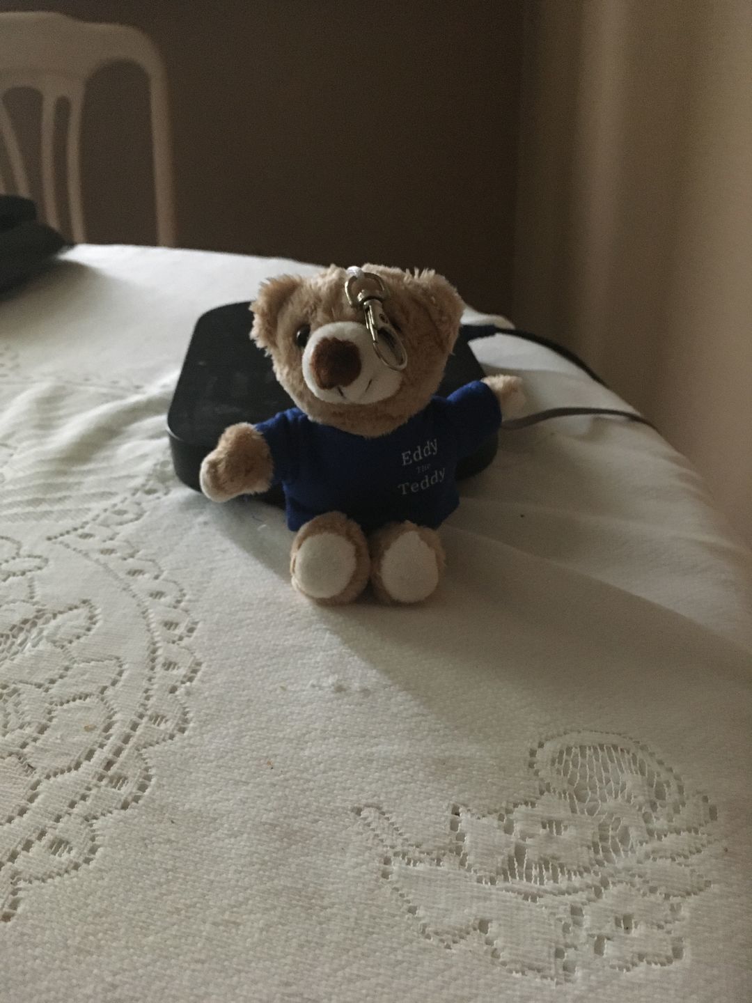Customer photo review of Eddy The Teddy Keyring