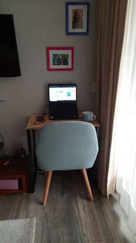 Customer photo review of Escritorio moderno MIMA 70 x 40 Negro