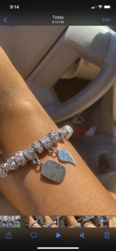 Customer photo review of Mother Daughter Eternal Love Bracelets