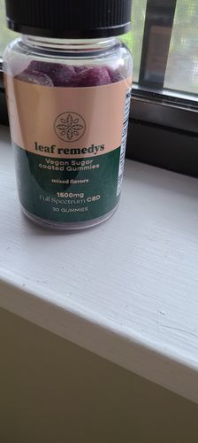 Customer photo review of 1500Mg Mixed Natural Flavors CBD Gummies