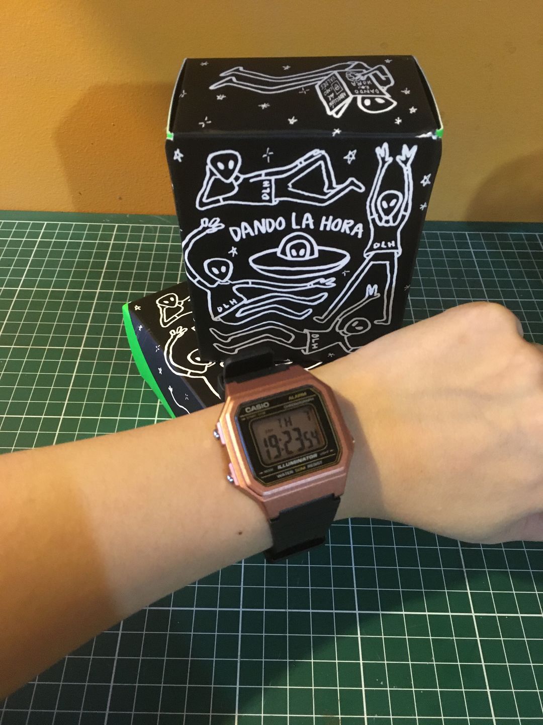 Customer photo review of Reloj Casio Vintage W-217HM-5AVDF Rosado