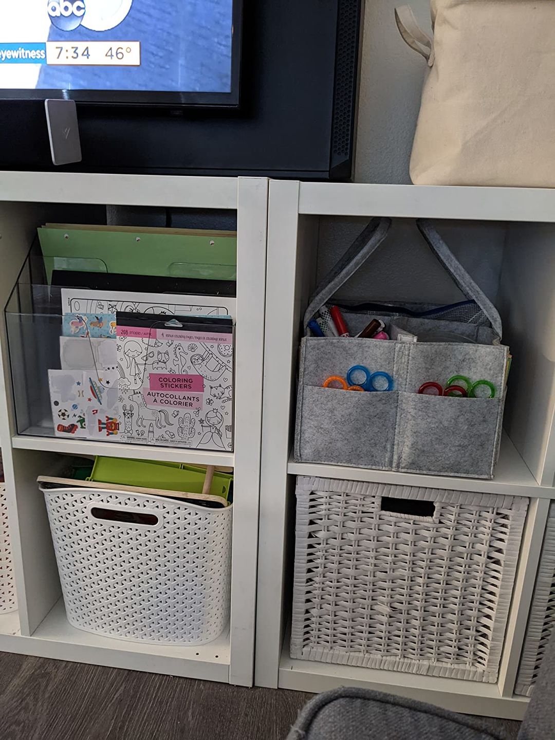 Customer photo review of Original 2.0 Diaper Caddy