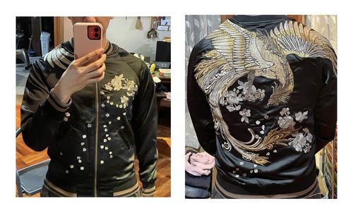 Customer photo review of Phoenix Sukajan Souvenir Jacket
