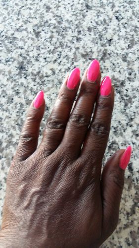 Customer photo review of Birds of Paradise Gel Polish Set