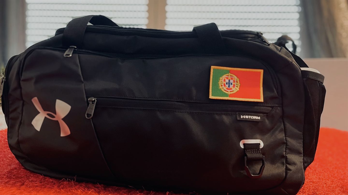 Customer photo review of Parche Banderas Paises Mundo