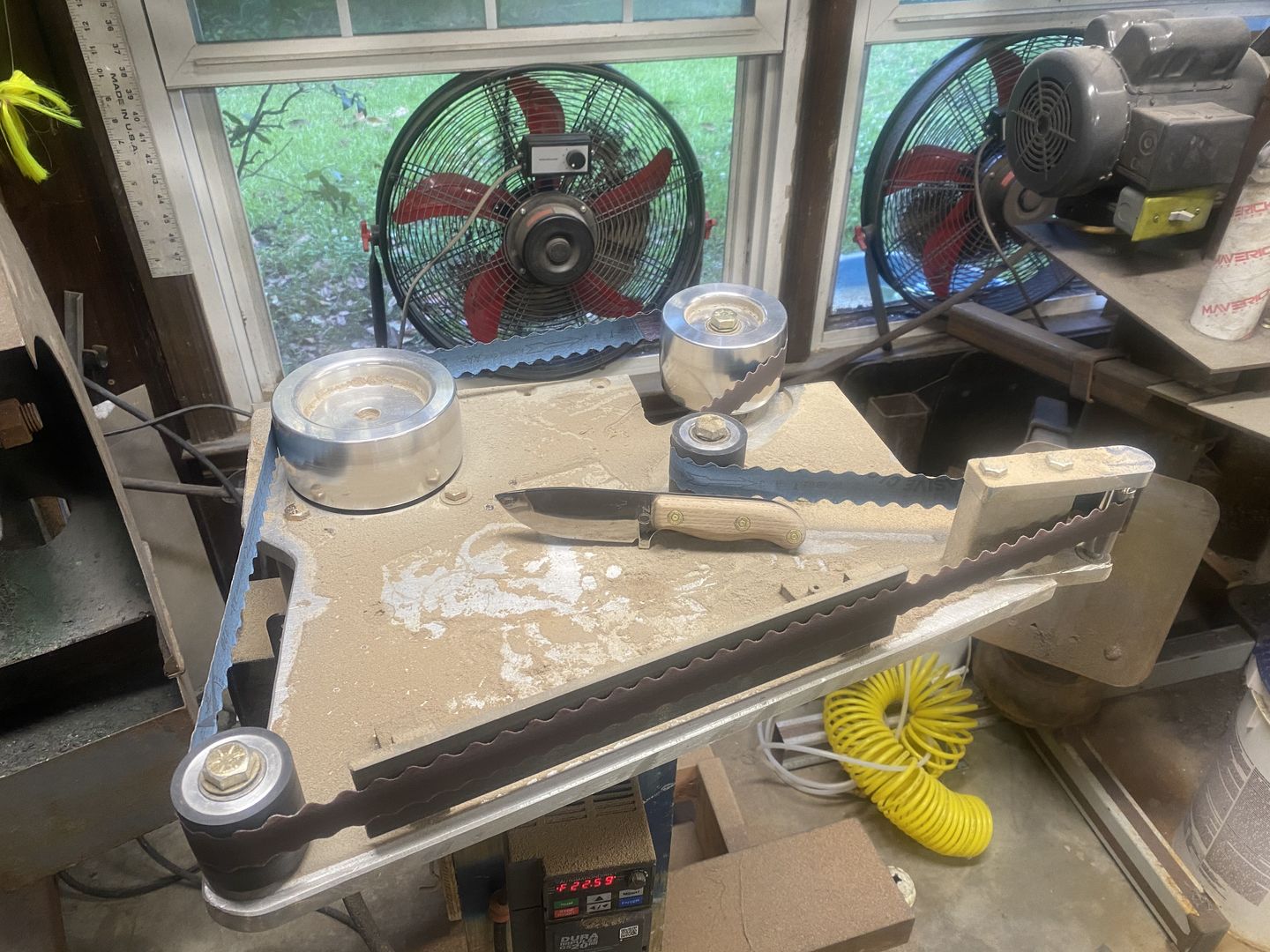 Customer photo review of 2" x 72" Specialty Sanding Belts