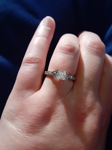 Customer photo review of Triquetra Filigree™ Ring