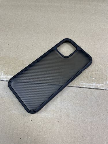 Customer photo review of Carbon Fiber Texture Semi-Transparent Case for iPhone
