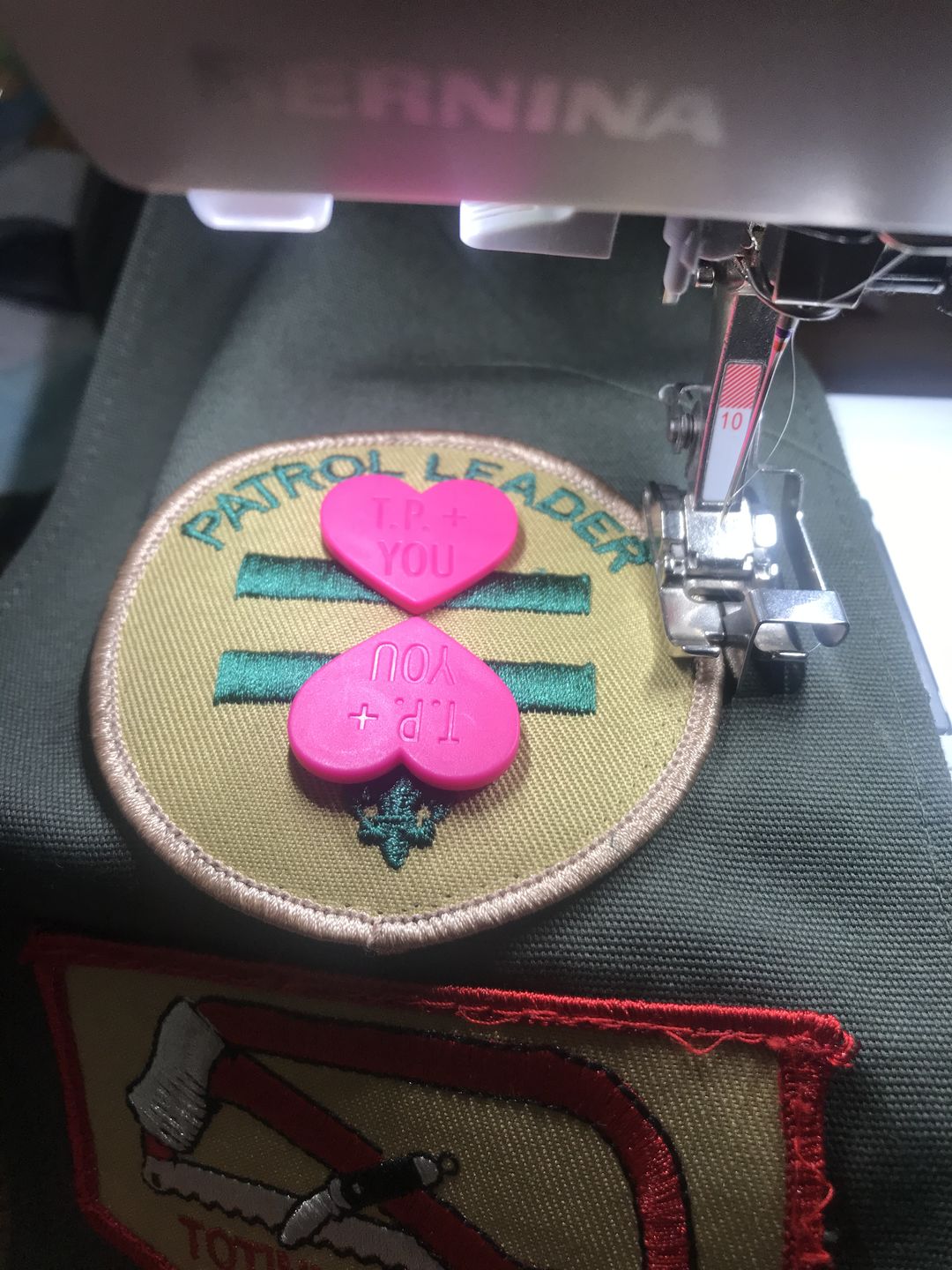 Customer photo review of Hold Tite Folio Pattern - FREE Download