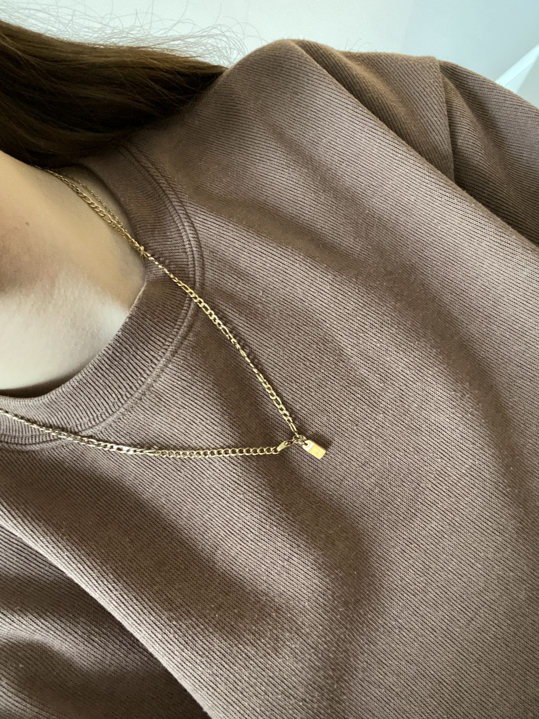 Customer photo review of Figaro chain 3mm