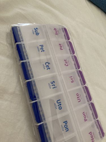 Customer photo review of Tjedni organizator lijekova (na hrvatskom)