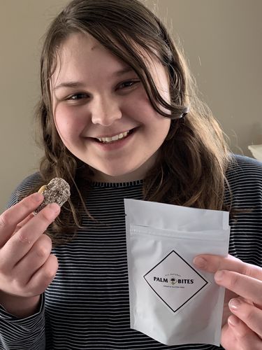 Customer photo review of Sample Size Coconut Roll Dates