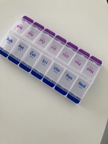 Customer photo review of Tjedni organizator lijekova (na hrvatskom)
