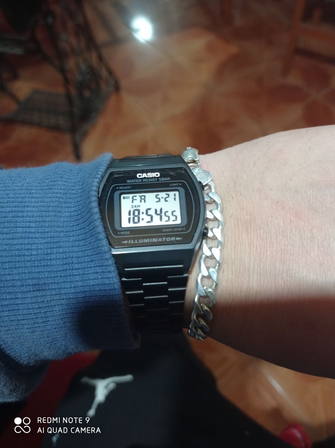 Customer photo review of Reloj Casio Vintage B640WB-1ADF Digital Metálico Negro