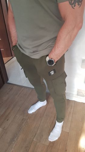 Customer photo review of PR Premium Cargo Joggers- PR204- Olive