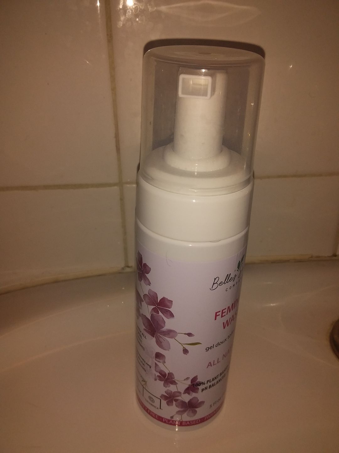 Customer photo review of Belle's Natural Yoni Wash