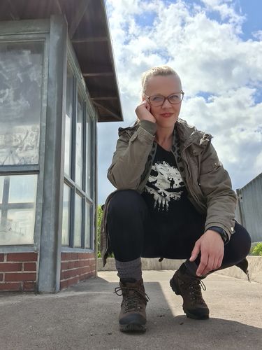 Customer photo review of Nature Skull - Bio Herren Shirt