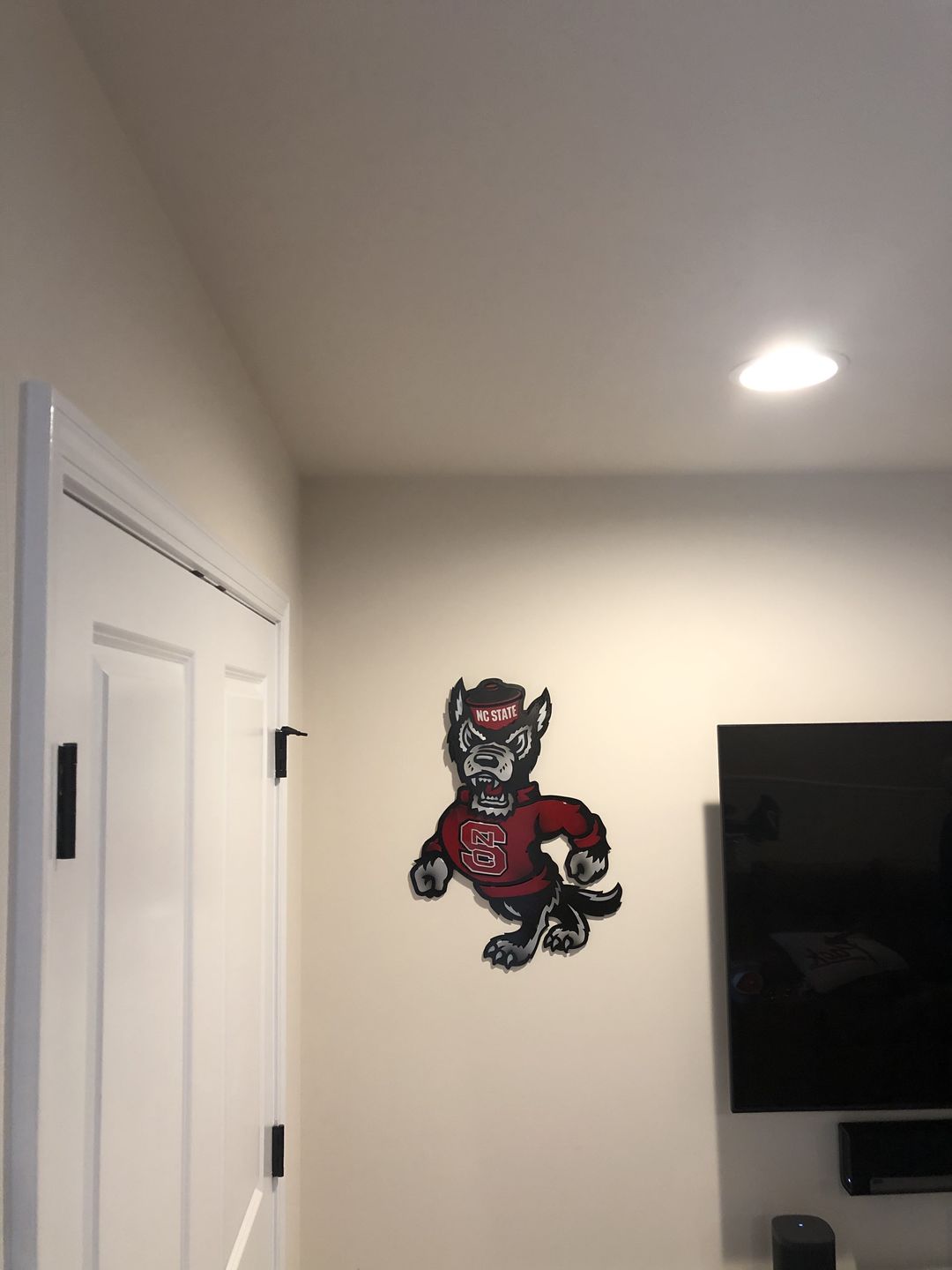 Customer photo review of North Carolina State Wolfpack 3D Vintage Artwork