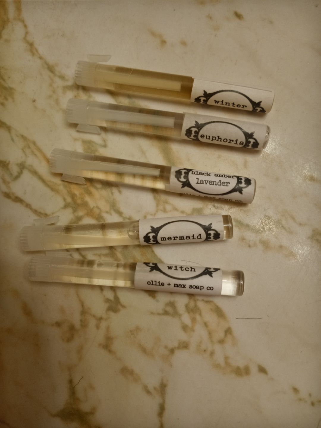 Customer photo review of Perfume Oil - Sample Set