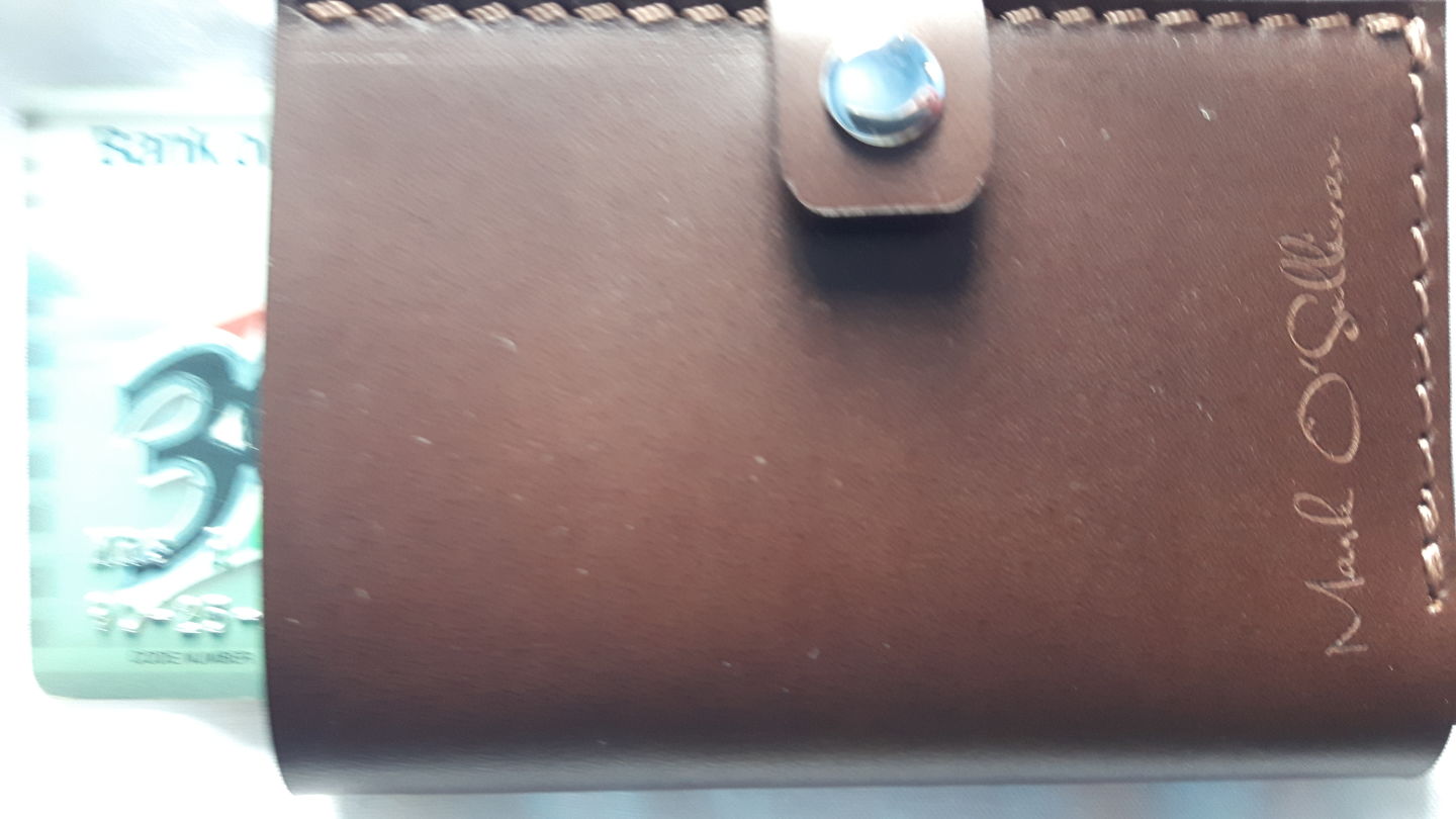 Customer photo review of RFID Wallet
