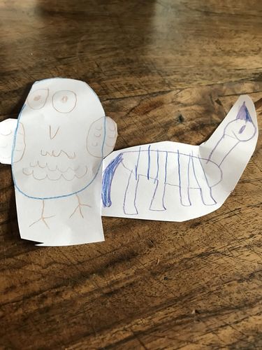 Customer photo review of LOANYA persönliche Kinderzeichnung als Halskette oder Anhänger