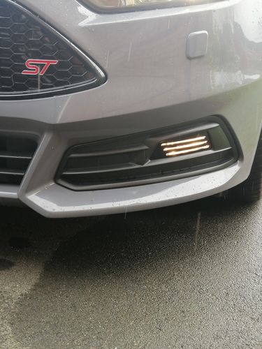 Customer photo review of Focus ST MK3.5 "Hunter” Style Fog Light Armour