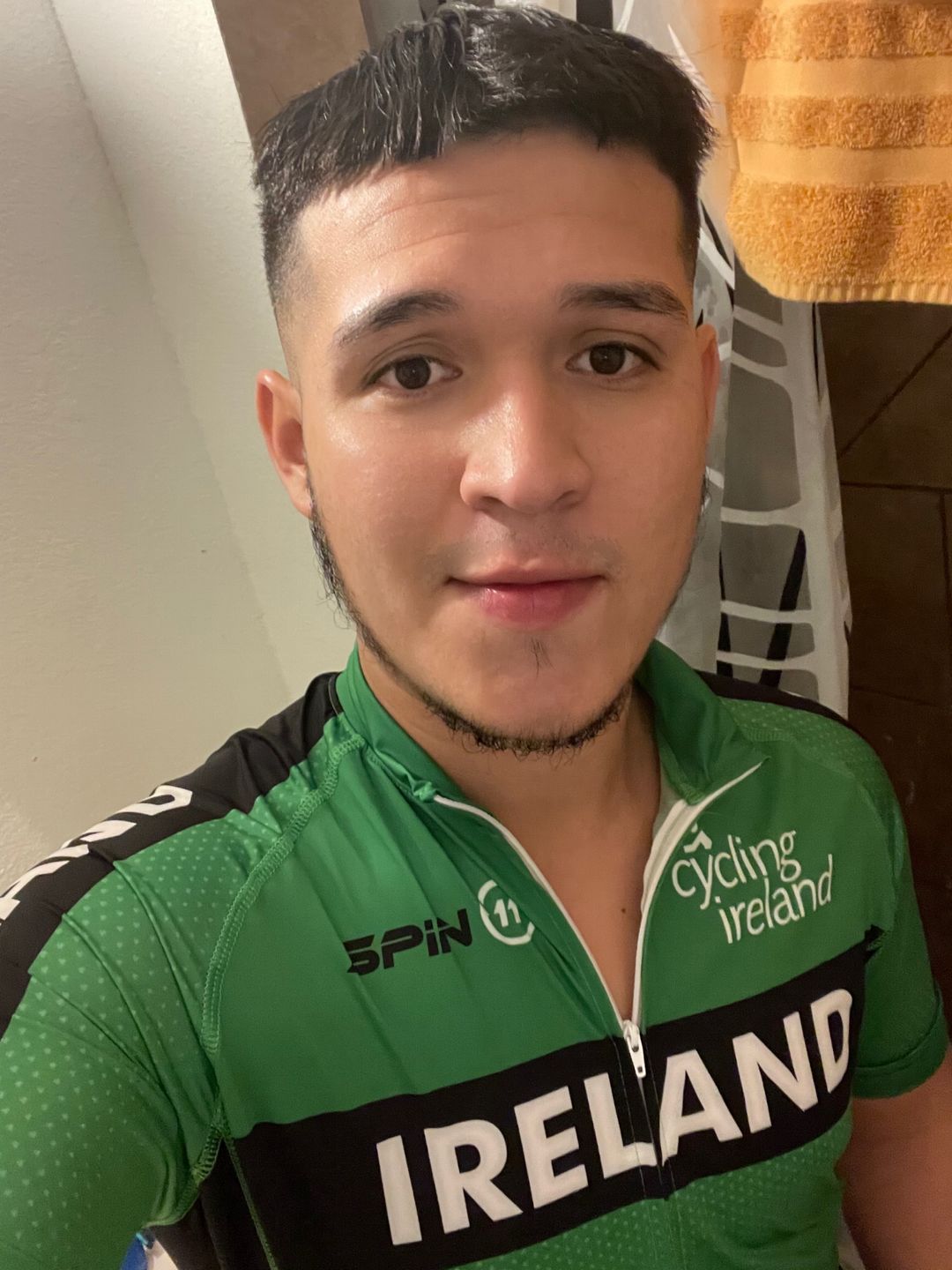 Customer photo review of Official Team Ireland Cycling Jersey - Short Sleeve