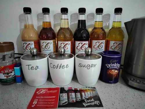 Customer photo review of Spiced Chai Syrup