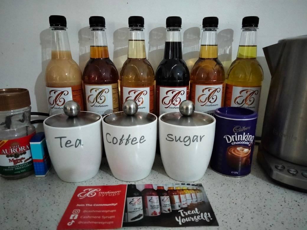 Customer photo review of Spiced Chai Syrup