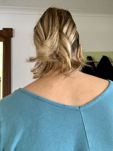 Quckily! VeSunny Clip in Ponytail Human Hair Extensions Balayage #4/6/22