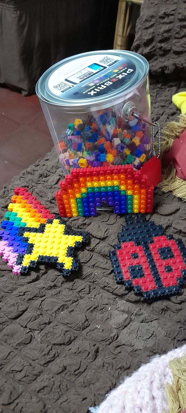 Customer photo review of Contenedor Mix de 1.500 Blocks - Pix Brix