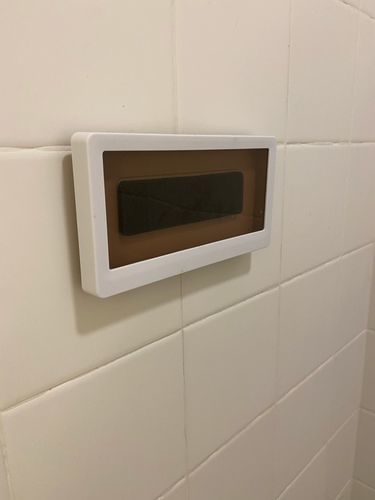 Customer photo review of Waterproof Shower Case