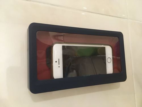 Customer photo review of Waterproof Shower Case