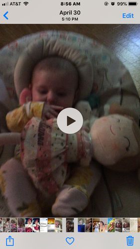 Customer photo review of Leyadoll Soft Plush Personalized Leya Doll, My First Baby Doll
