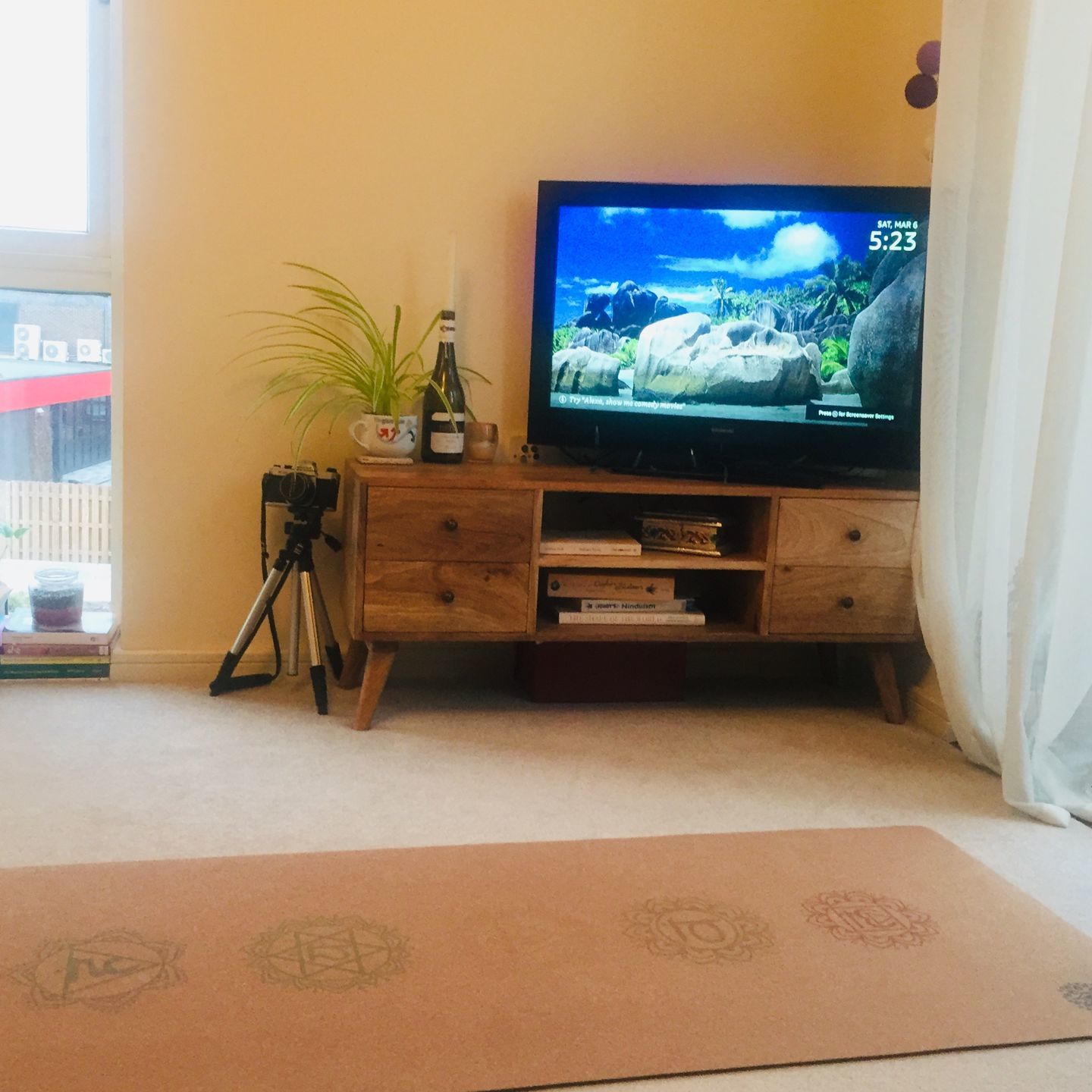 Customer photo review of Chakra Yoga Mat