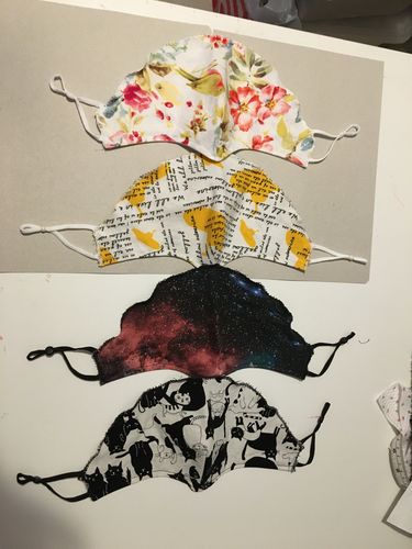 Customer photo review of White Elastic - 20 Pieces (10 Masks)