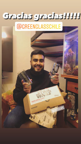 Customer photo review of Vasos Star Wars - A New Hope - Juego de 6 Vasos