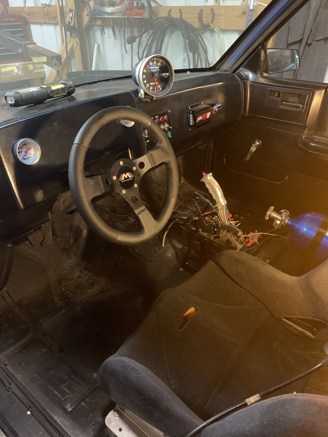 Customer photo review of Motion Raceworks 1988.5-1993 Chevrolet S10 Sonoma Blazer Chromoly Lightweight Steering Column Race Only