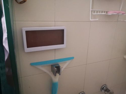 Customer photo review of Waterproof Shower Case