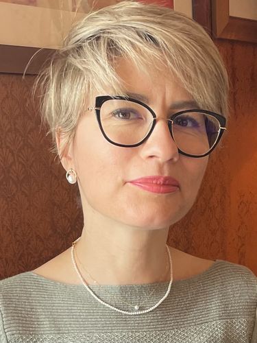 Customer photo review of Mariah solitaire mini pearl choker