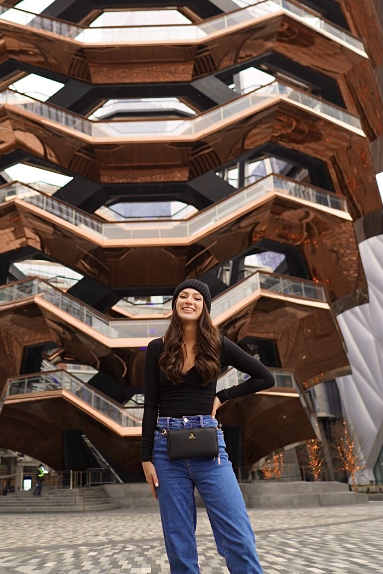 Customer photo review of Grande Marina Convertible Wallet and Belt Bag