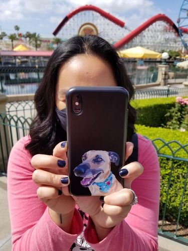 Customer photo review of Custom Pet Tough Case